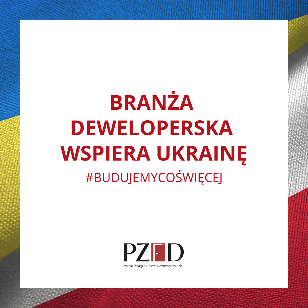 PZFD wspiera Ukrainę #BudujemyCosWiecej
