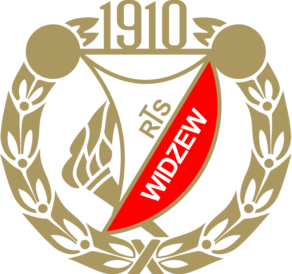 Logo drużyny Widzew Łódź