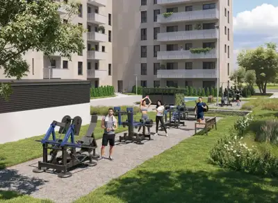 Siłownie plenerowe na osiedlu – 