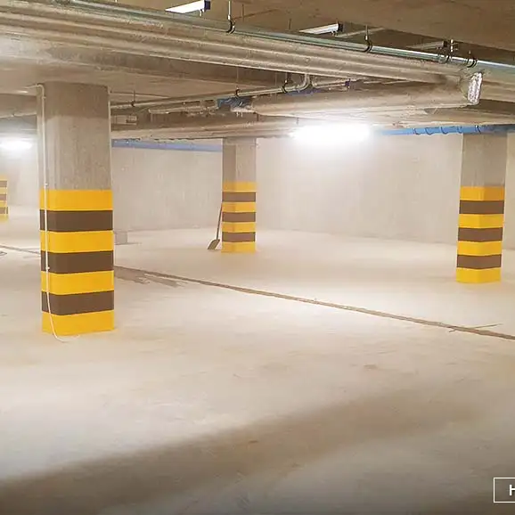 <strong>Above-ground and indor</strong> parking spaces