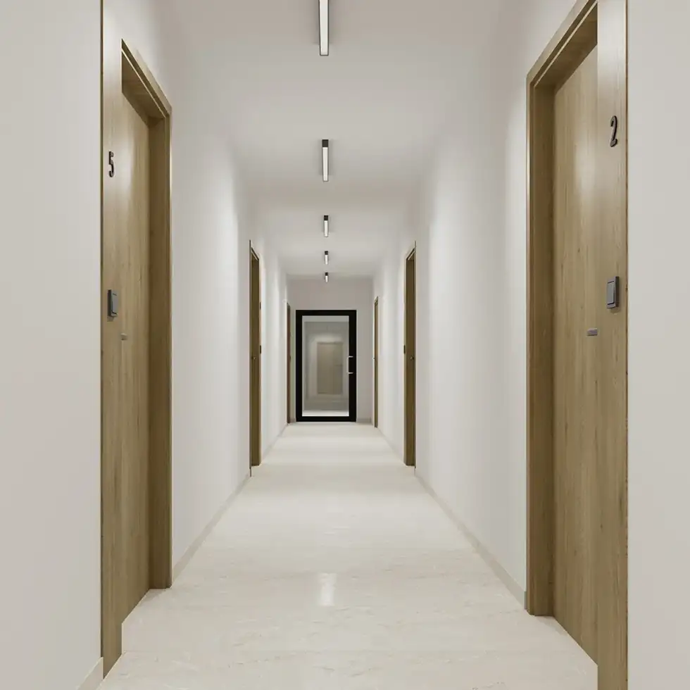 <strong>Burglar-proof</strong> external doors